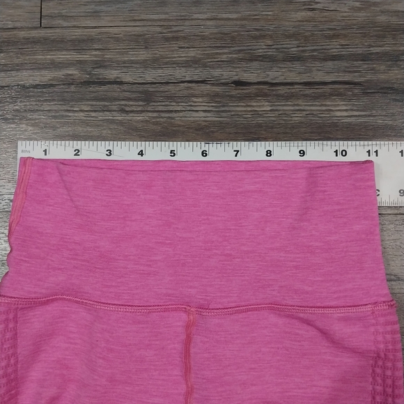 Alphalete Pink Stretch Leggings Size Small Womens Activewear Leggings - Picture 9 of 9